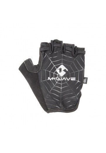Перчатки велосипедные M-WAVE SPIDERWEB-GEL HALF