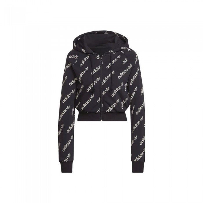 Толстовка Adidas CROPPED TT MONO HM4889