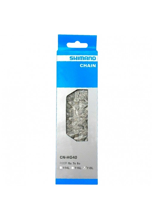 Цепь SHIMANO CN-HG40, 118 LINKS, 6/7/8 SPEED