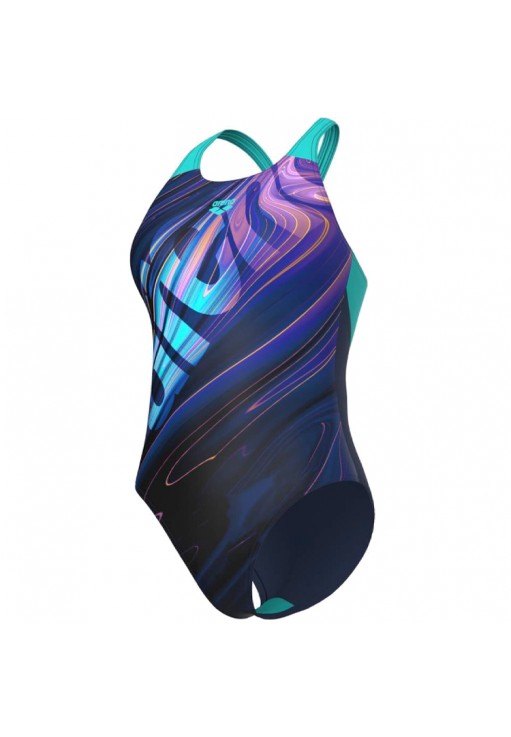 Купальник Arena FLOW SWIMSUIT V BACK LB