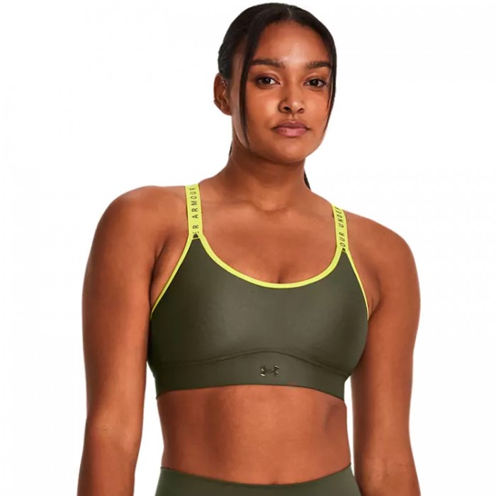 Bra sportive Under Armour UA Infinity Mid Covered 1363353-390 - imagine №3