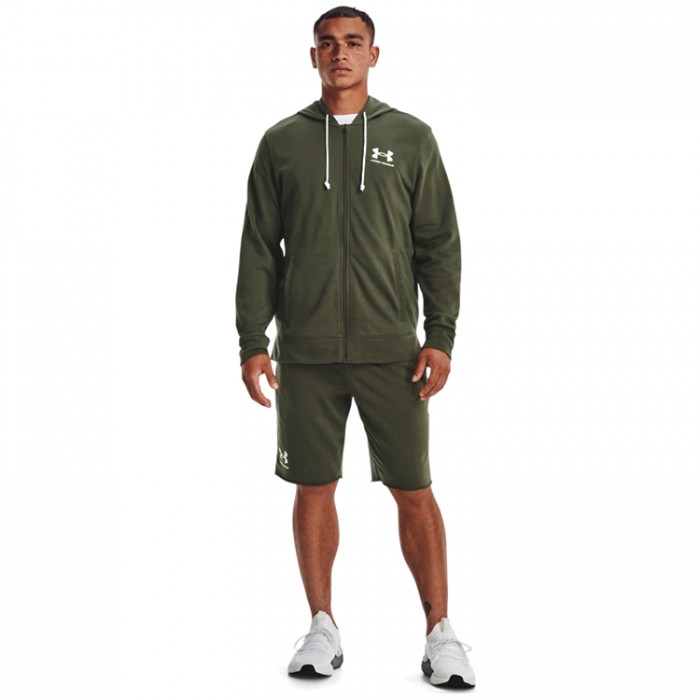 Толстовка Under Armour UA M RIVAL TERRY LC FZ 1370409-390 - изображение №5