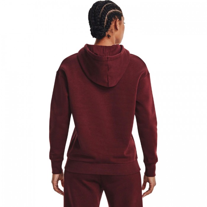 Толстовка Under Armour Essential Fleece Hoodie 1373033-690 - изображение №3