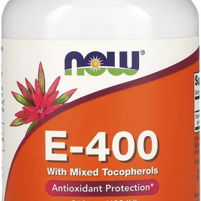 Vitamine Now Foods E-400 MIXED TOC  50 SGELS 890 - imagine №3