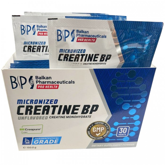 Creatin Balkan Pharmaceuticals CREATINE BP UNFLAVORED powder N30 5 gr sachets BF1290 - 3