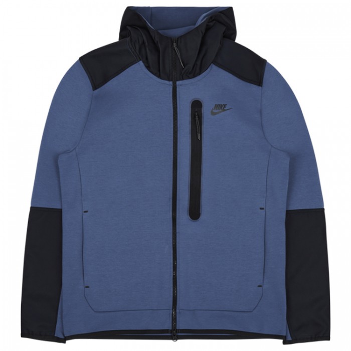 Толстовка Nike M NK TCH FLC OVERLAY FZ DR6165-491 Толстовка Nike M NK TCH FLC OVERLAY FZ DR6165-491