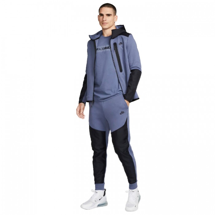 Pantaloni Nike M NK TCH FLC OVERLAY JGGR DR6171-491 - 2