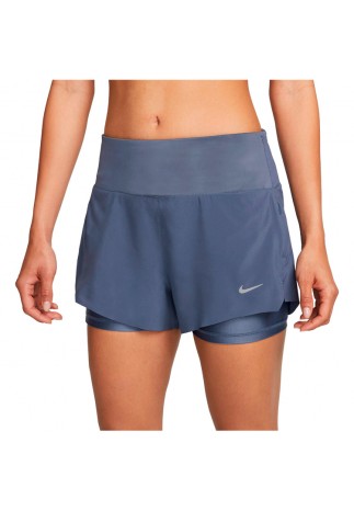 Sorti Nike W NK SWIFT DF MR 3IN 2N1 SHORT