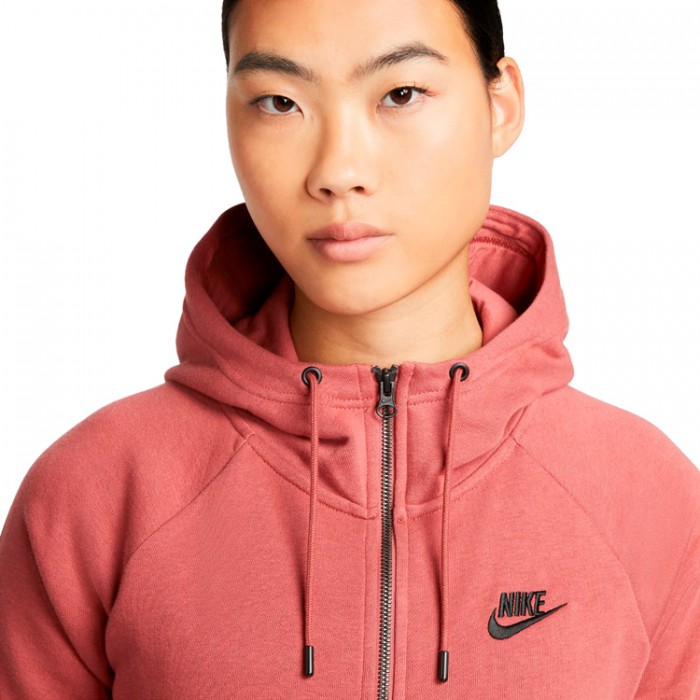 Толстовка Nike W NSW ESSNTL FLC FZ HOODIE DX2317-691 - 7