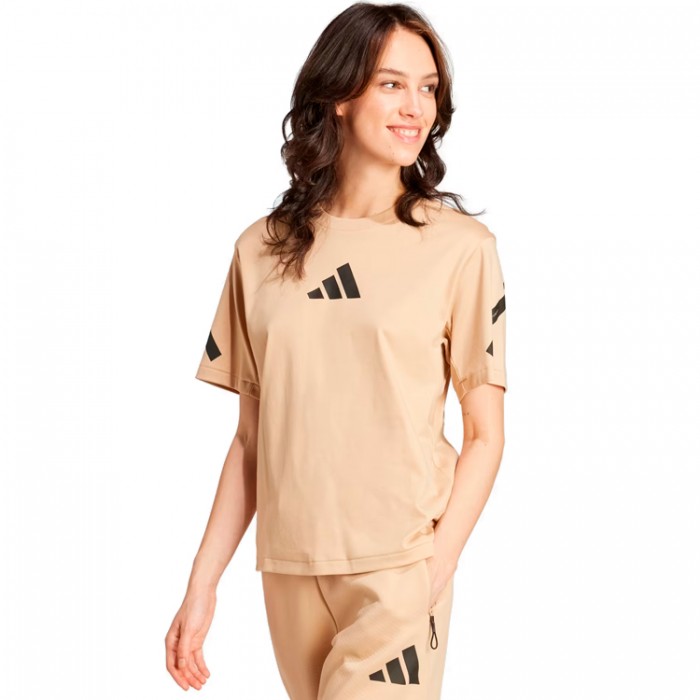 Футболка Adidas W Z.N.E. TEE JD9591 - изображение №5