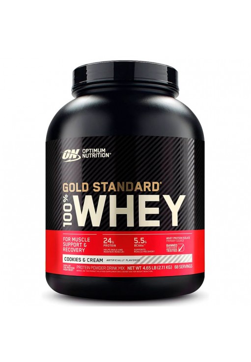 Сывороточный протеин Optimum Nutrition ON 100% WHEY GOLD GF C&C 4.65LB