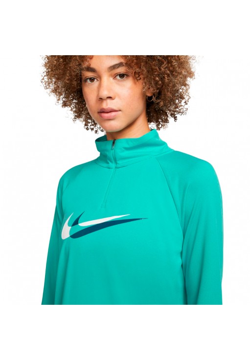 Толстовка Nike W NK DF SWSH RUN HZ MDLAYR