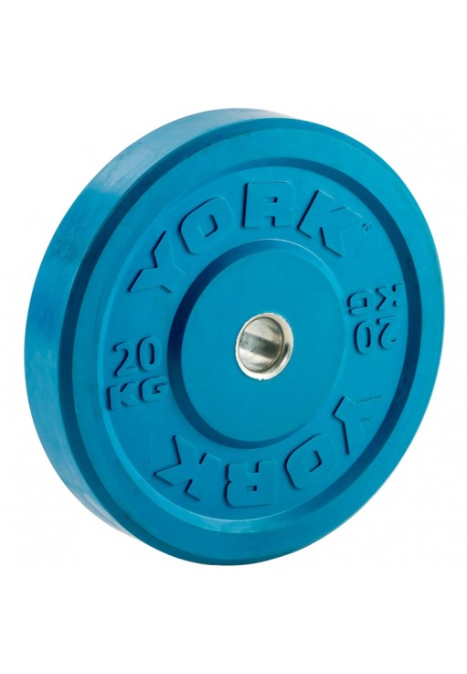 Disc 20 kg YORK Solid Rubber Bumper Plate