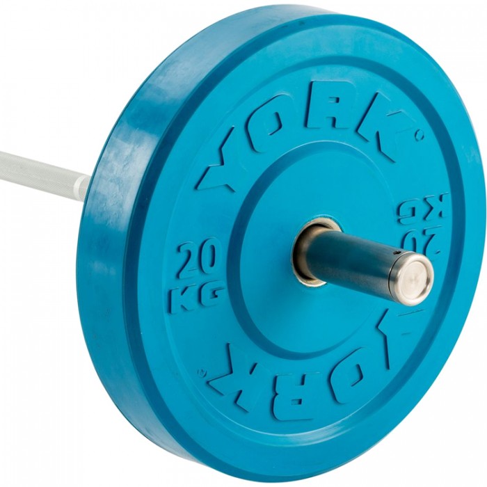 Disc 20 kg YORK Solid Rubber Bumper Plate 28093 - 2