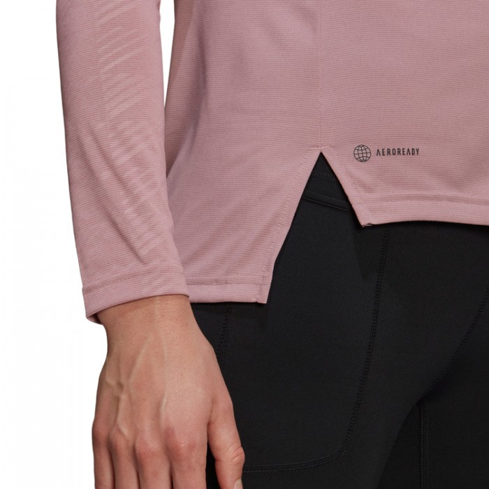 Футболка Adidas W MT Half Zi LS H53393 - 6