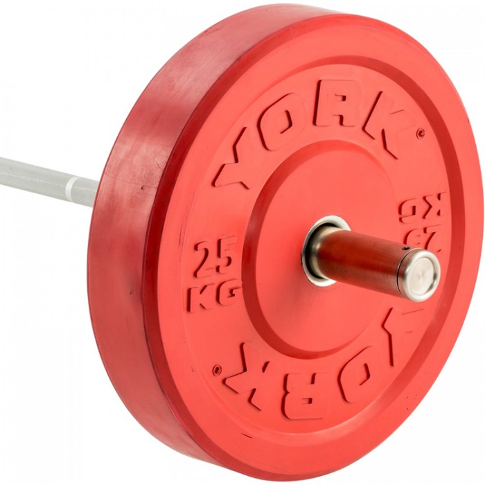 Disc 25 kg YORK Solid Rubber Bumper Plate 28094 - 2