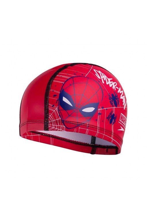 Полиамидная шапочка для плавания Speedo SPIDER-MAN PRT CAP  Полиамидная шапочка для плавания Speedo SPIDER-MAN PRT CAP
