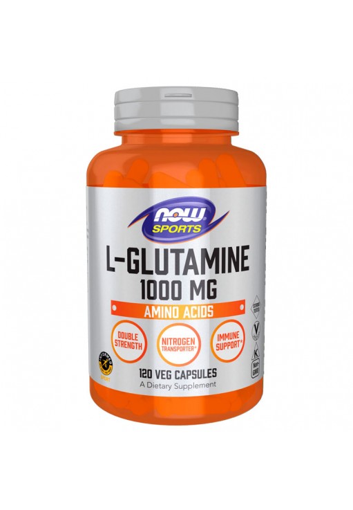 L-Glutamin Now Sports L-GLUTAMINE 1000mg 120 VCAPS