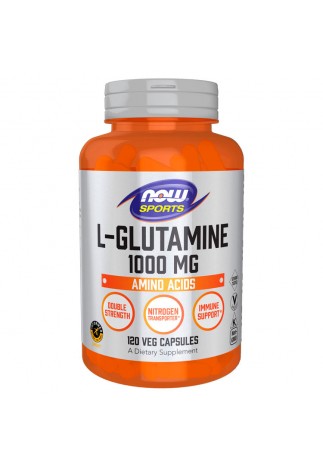 Л-Глютамин Now Sports L-GLUTAMINE 1000mg 120 VCAPS