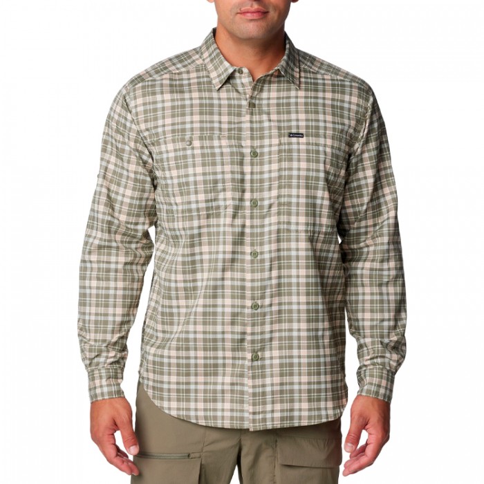 Рубашка Columbia Silver Ridge Utility Lite Plaid Long Sleeve Shirt 2012941-396