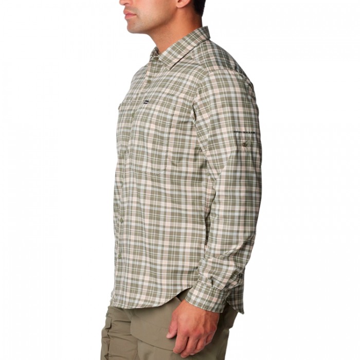 Camasa Columbia Silver Ridge Utility Lite Plaid Long Sleeve Shirt 2012941-396 - imagine №2