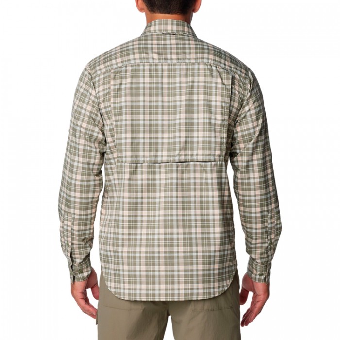 Camasa Columbia Silver Ridge Utility Lite Plaid Long Sleeve Shirt 2012941-396 - imagine №3