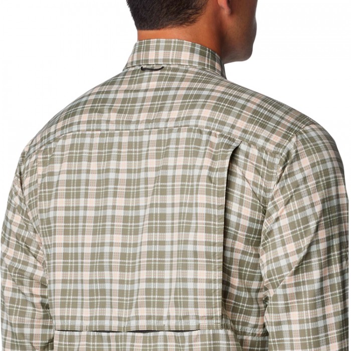 Camasa Columbia Silver Ridge Utility Lite Plaid Long Sleeve Shirt 2012941-396 - imagine №5