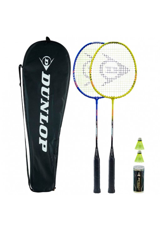 Set p/u badminton Dunlop BADMINTONA NITRO STAR 2P SET