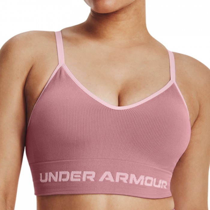 Bra sportive Under Armour UA W SEAMLESS LOW LONG RIB 1373870-697 - imagine №2