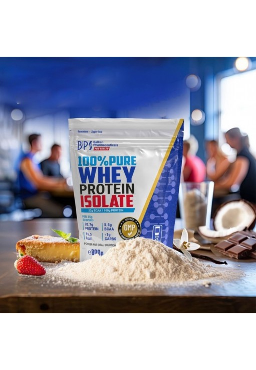 Isolat proteic Balkan Pharmaceuticals WHEY PROTEIN ISOLATE 100% PURE OREO powder 800 gr