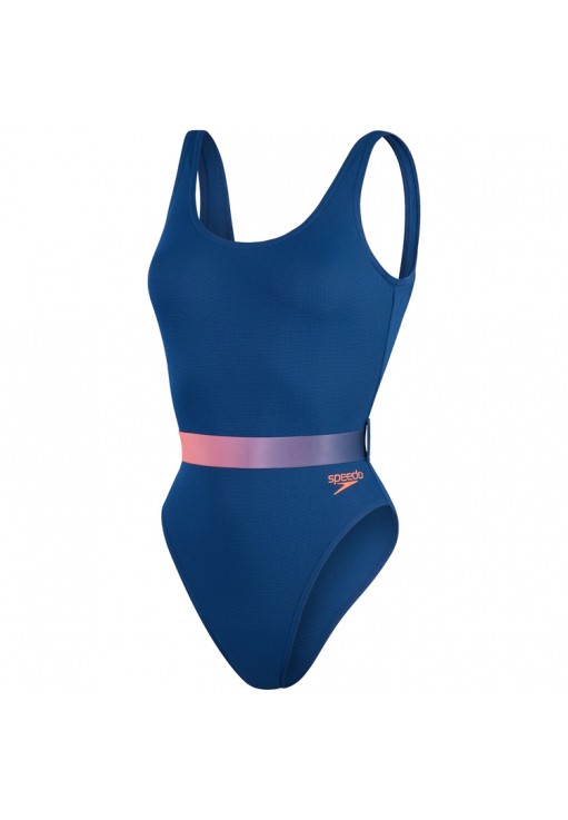 Costum p/u inot Speedo BELTED DEEP U-BK 1PC AF