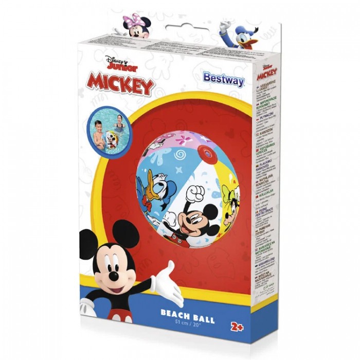 Мяч надувной Bestway MINNIE MOUSE 91098 - изображение №3