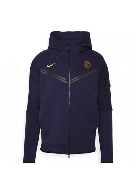 Толстовка Nike PSG MNSW TCH FLC HOODIE FZWR
