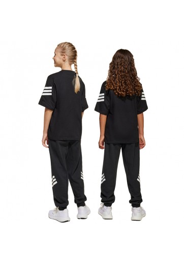 Pantaloni Adidas J FI 3S WIDE PT