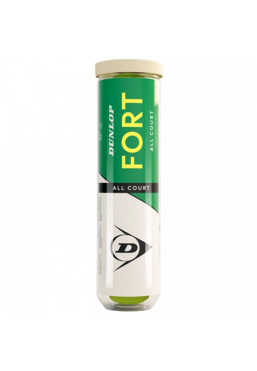 Set mingi pentru tenis 4 buc Dunlop FORT All Court 4B PET