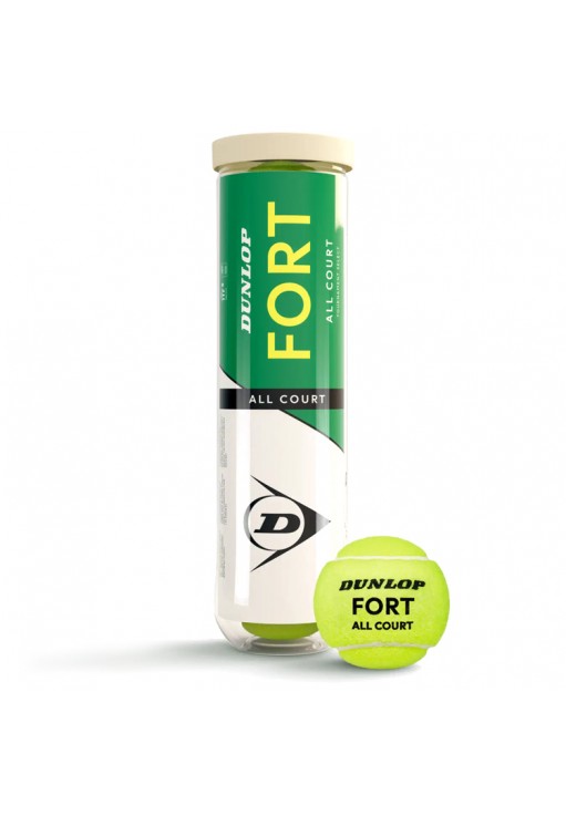 Набор мячей для тенниса 4 шт Dunlop FORT All Court 4B PET