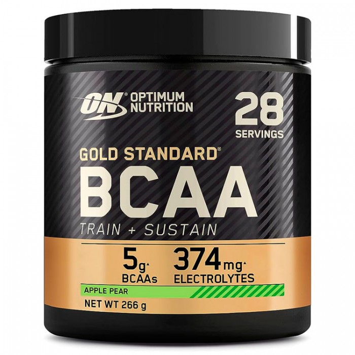 Aminoacizi Optimum Nutrition BCAA Train + Stain Apple Pear 266 g ONGSBCAA