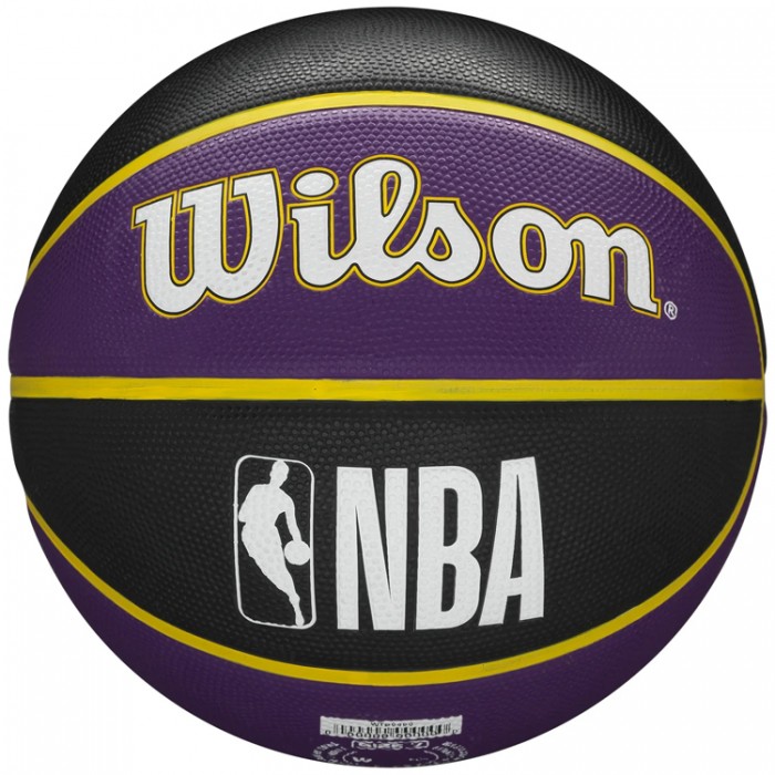 Мяч баскетбольный Wilson NBA Team Tribute BSKT La Lakers WTB1300XBLAL - изображение №2