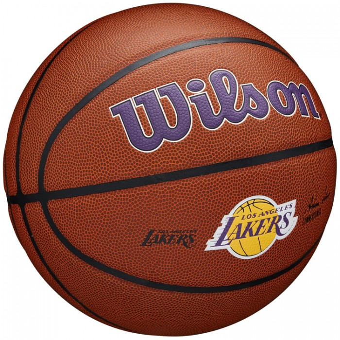 Minge baschet Wilson NBA Team Alliance LA LAKERS WTB3100XBLAL - imagine №2