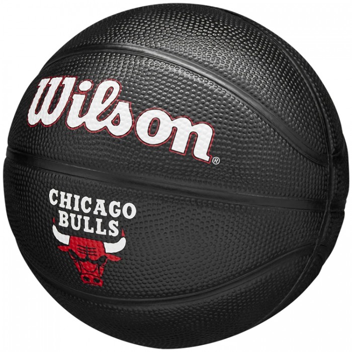 Мяч баскетбольный Wilson CHICAGO BULLS MINI WZ4017602XB3 - изображение №2