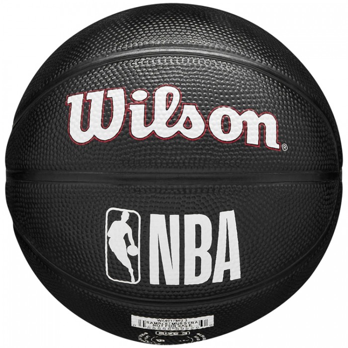 Мяч баскетбольный Wilson CHICAGO BULLS MINI WZ4017602XB3 - изображение №4