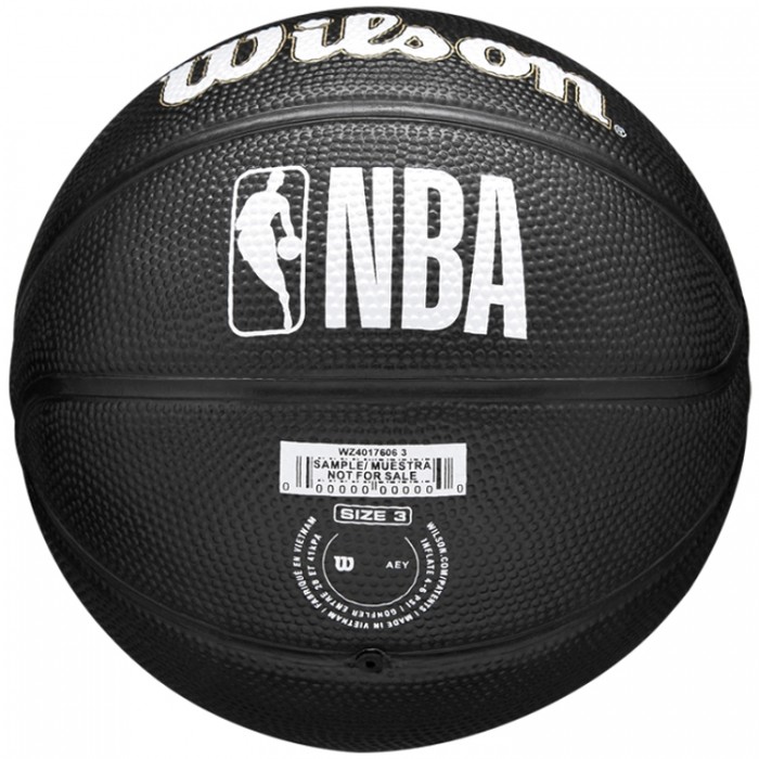 Мяч баскетбольный Wilson NBA TEAM TRIBUTE MINI MIL BUCKS 3 WZ4017606XB3 - 2