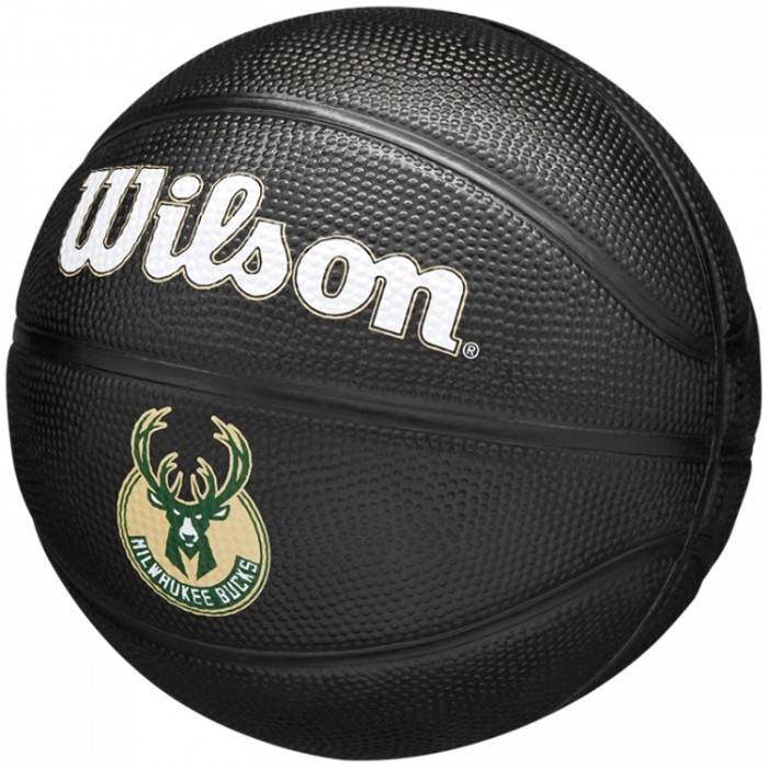 Мяч баскетбольный Wilson NBA TEAM TRIBUTE MINI MIL BUCKS 3 WZ4017606XB3 - 3