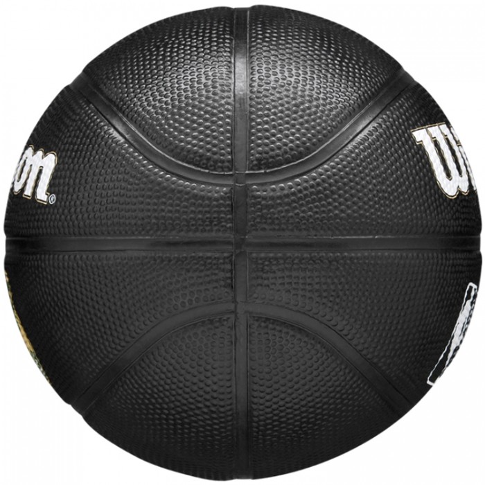 Мяч баскетбольный Wilson NBA TEAM TRIBUTE MINI MIL BUCKS 3 WZ4017606XB3 - 4