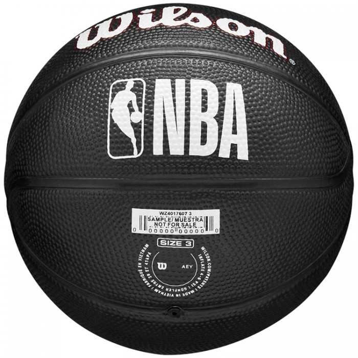 Мяч баскетбольный Wilson Miami Heat Mini WZ4017607XB3 - изображение №4