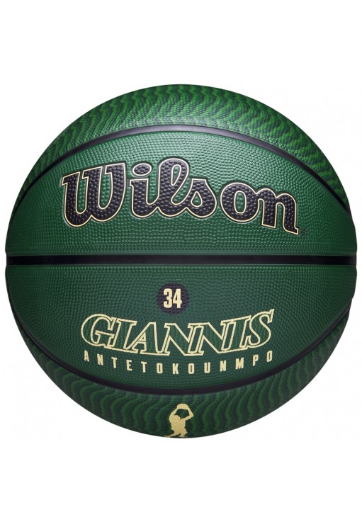Мяч баскетбольный Wilson NBA PLAYER ICON OUTDOOR BSKT GIANNIS 7