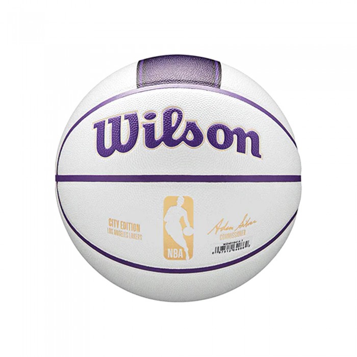Мяч баскетбольный Wilson NBA TEAM CITY COLLECTORS LA LAK WZ4016414XB7 - 3