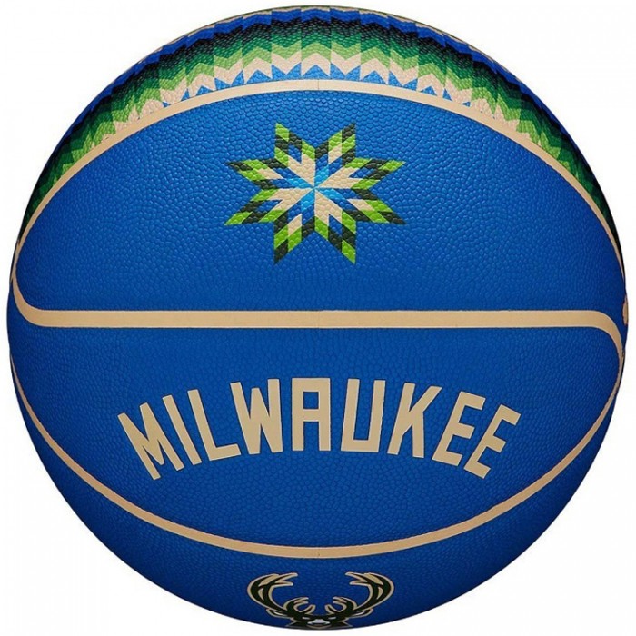 Мяч баскетбольный Wilson NBA TEAM CITY COLLECTORS PHI 76 WZ4016417XB7 - изображение №4