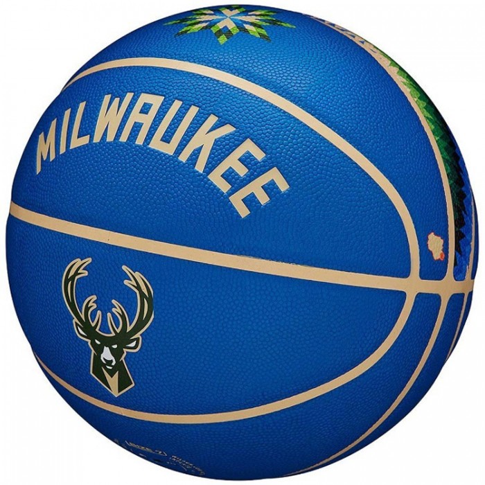 Мяч баскетбольный Wilson NBA TEAM CITY COLLECTORS PHI 76 WZ4016417XB7 - изображение №5