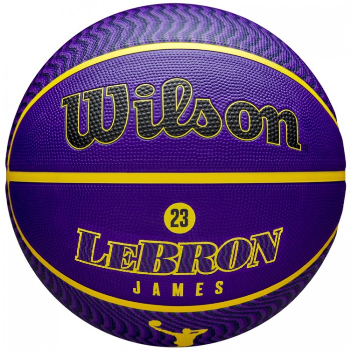 Мяч баскетбольный Wilson NBA PLAYER ICON OUTDOOR BSKT LEBRON NE 7 WZ4027601XB7